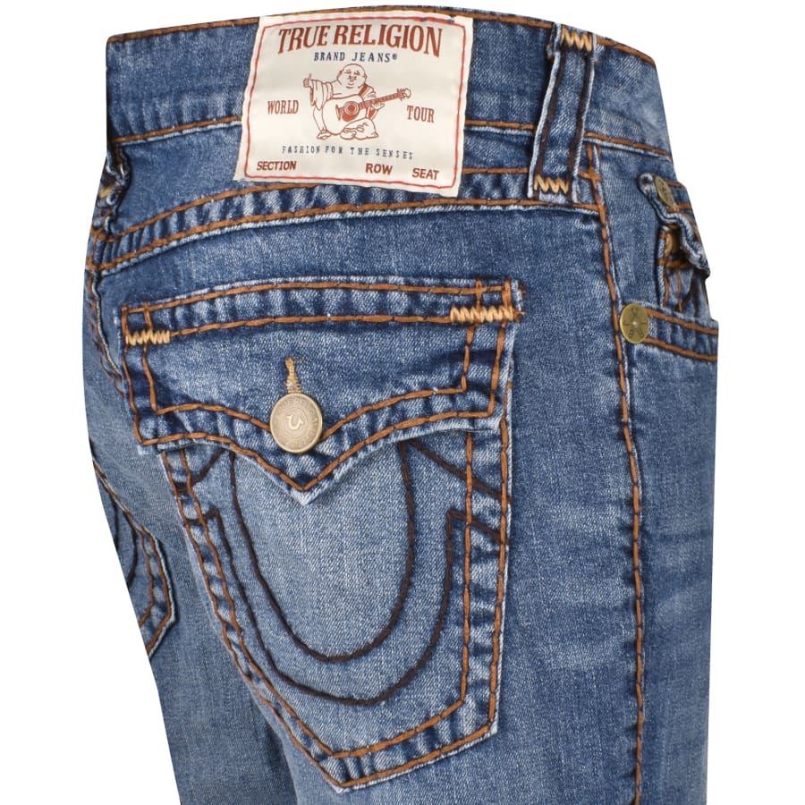 True Religion Ricky Relaxed Straight Mid Wash Jean | Mainline Menswear  United States